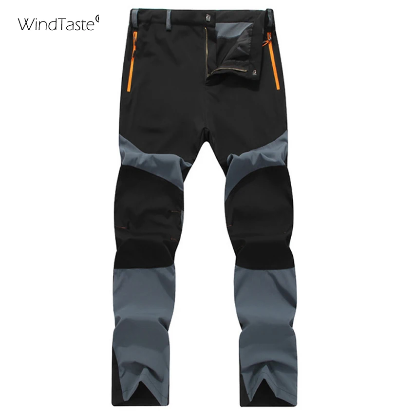 WindTaste de los hombres de verano transpirable pantalones de senderismo deportes al aire libre escalada Trekking Camping rápido seco hombre impermeable pantalones KA027 WindTaste de los hombres de verano transpirable pantalones de senderismo deportes al aire libre escalada Trekking Camping rápido seco hombre impermeable pantalones KA027