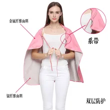 Серебряное волокно анти-излучения одеяло, женщины, дети, младенческой электромагнитного излучения защитный двойной слой одеяло, крышка