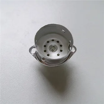 

10pcs ceramic tube socket 9 pin tube socket GZC9-F-A silver foot for 12AX7 tube amplifier