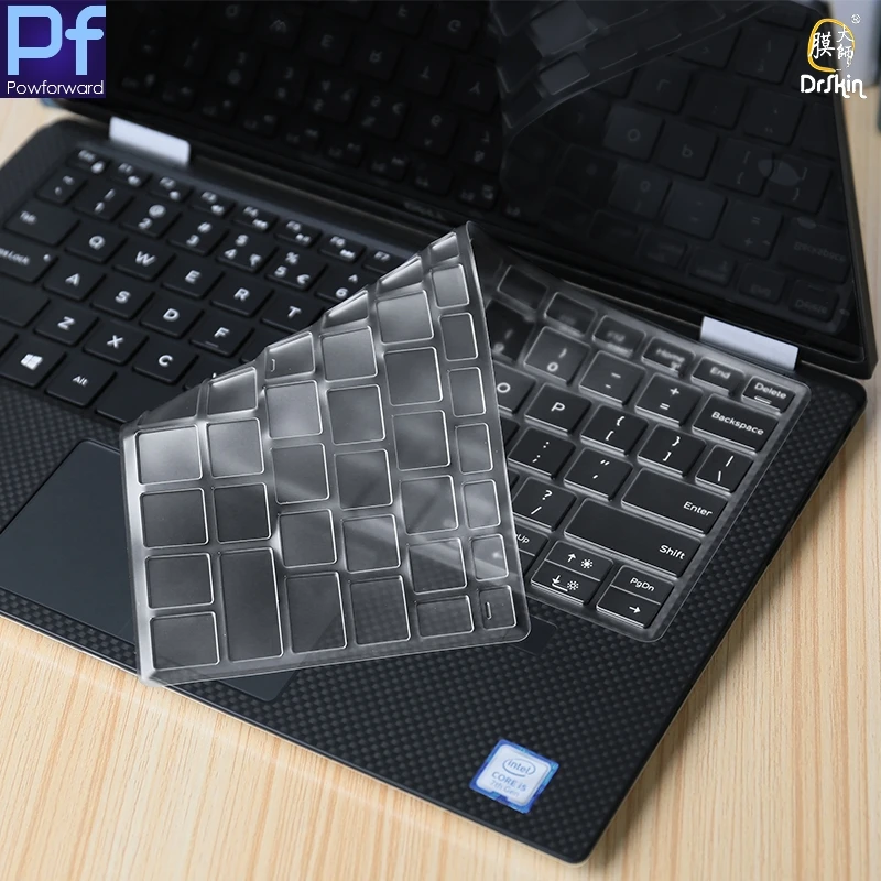 2018 Новый ультра тонкий ТПУ прозрачный защитный чехол для модели Dell XPS 13 9365 9370 9380