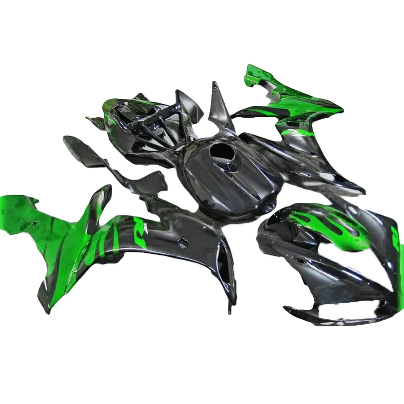 Обтекатель для мотоцикла зеленый подходит YAMAHA R1 04 05 06 YZF1000 2005 2004 2006 YZF Обтекатели