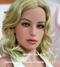 WMDOLL Top quality #126 Brown skin sex doll head for love doll, silicone adult dolls heads with oral sexy