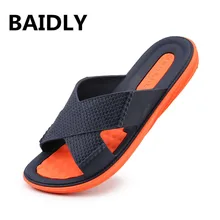 Пляжные вьетнамки; Мужская обувь; простые мужские шлепанцы без задника; Уличная Повседневная обувь на толстой подошве; мужские водонепроницаемые шлепанцы
