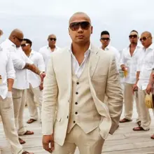 Нотч две кнопки Для мужчин костюмы жених Best Для мужчин формальные смокинги Свадебная вечеринка выпускного вечера Блейзер таможенные Homme(куртка+ брюки+ жилет