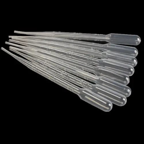 100PCS Graduated Pipettes Dropper Polyethylene 3 ml