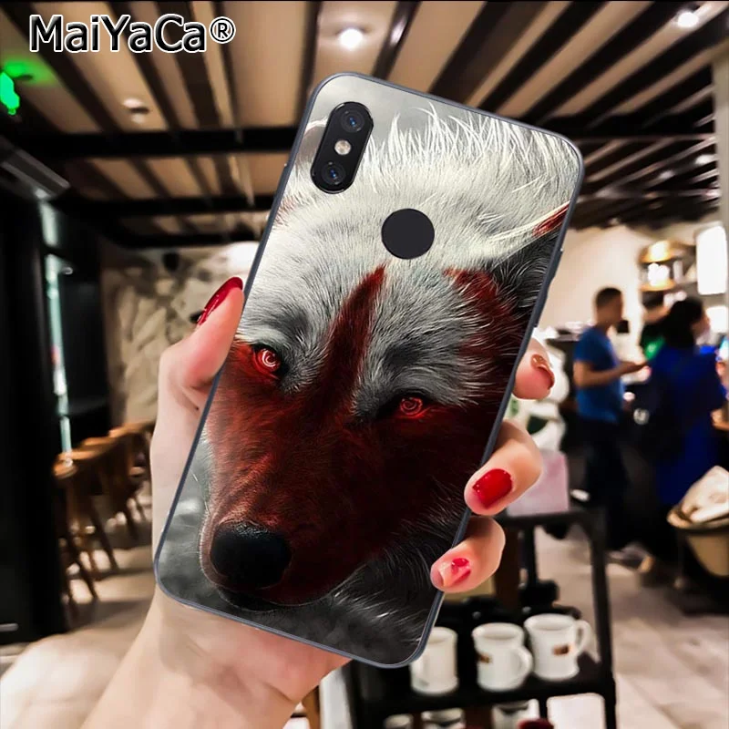 MaiYaCa волшебное животное Волк Олень типа «сделай сам» чехол для телефона для Xiaomi Redmi8 4X 6A S2 7A 6A Redmi 5 5Plus Note5 7 Note8Pro