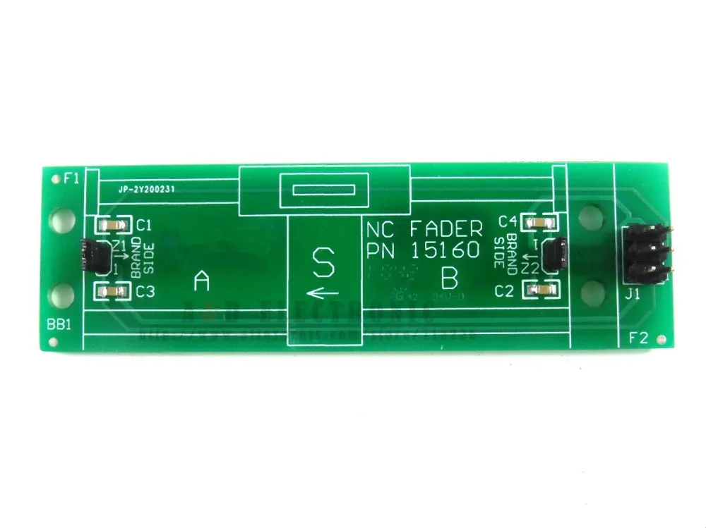 1 шт. сменный фейдер для RANE NC Hall Sensor PCB Assy TTM57sl TTM56 TTM56s DJ миксеры PN15160|Аксессуары