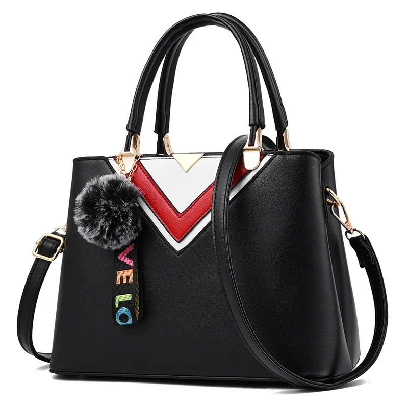 

Female Handbag 2018 New Female Bag European and American Temperament Stylish Fashion Women Bag PU Shoulder Bag