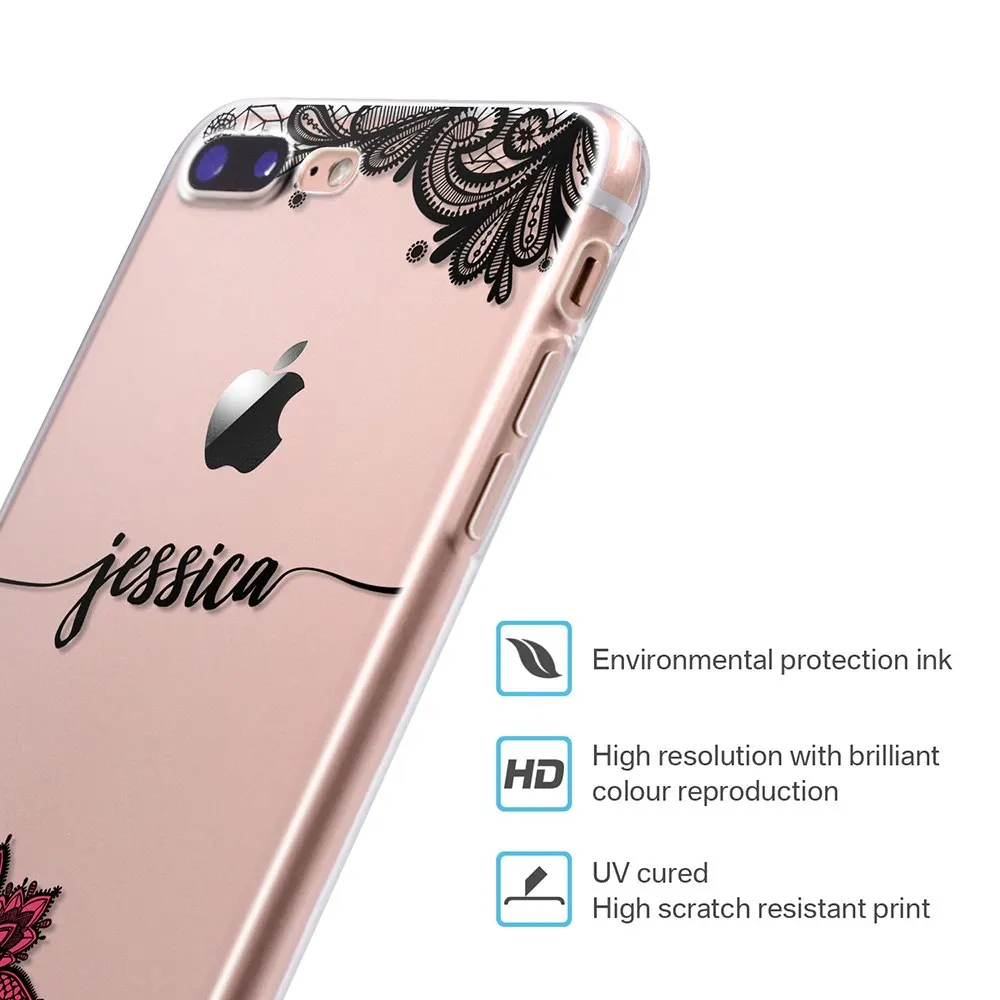 Чехол для iPhone 5 6 7 8 Plus XS 11 Pro Max XR мягкий чехол из ТПУ на заказ X|Бамперы| |
