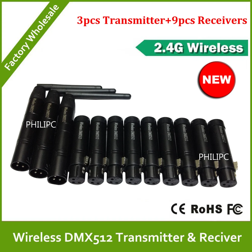 

DHL Free Shipping Wirless LED DMX Controller wireless dmx 512