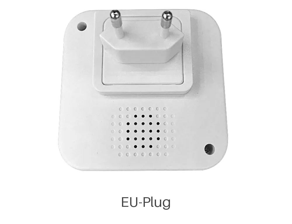 Chime Ding Dong беспроводной дверной звонок приемник AC 90 V-250 V 52 Chimes 110dB Wifi дверной Звонок камера низкое энергопотребление внутренний звонок