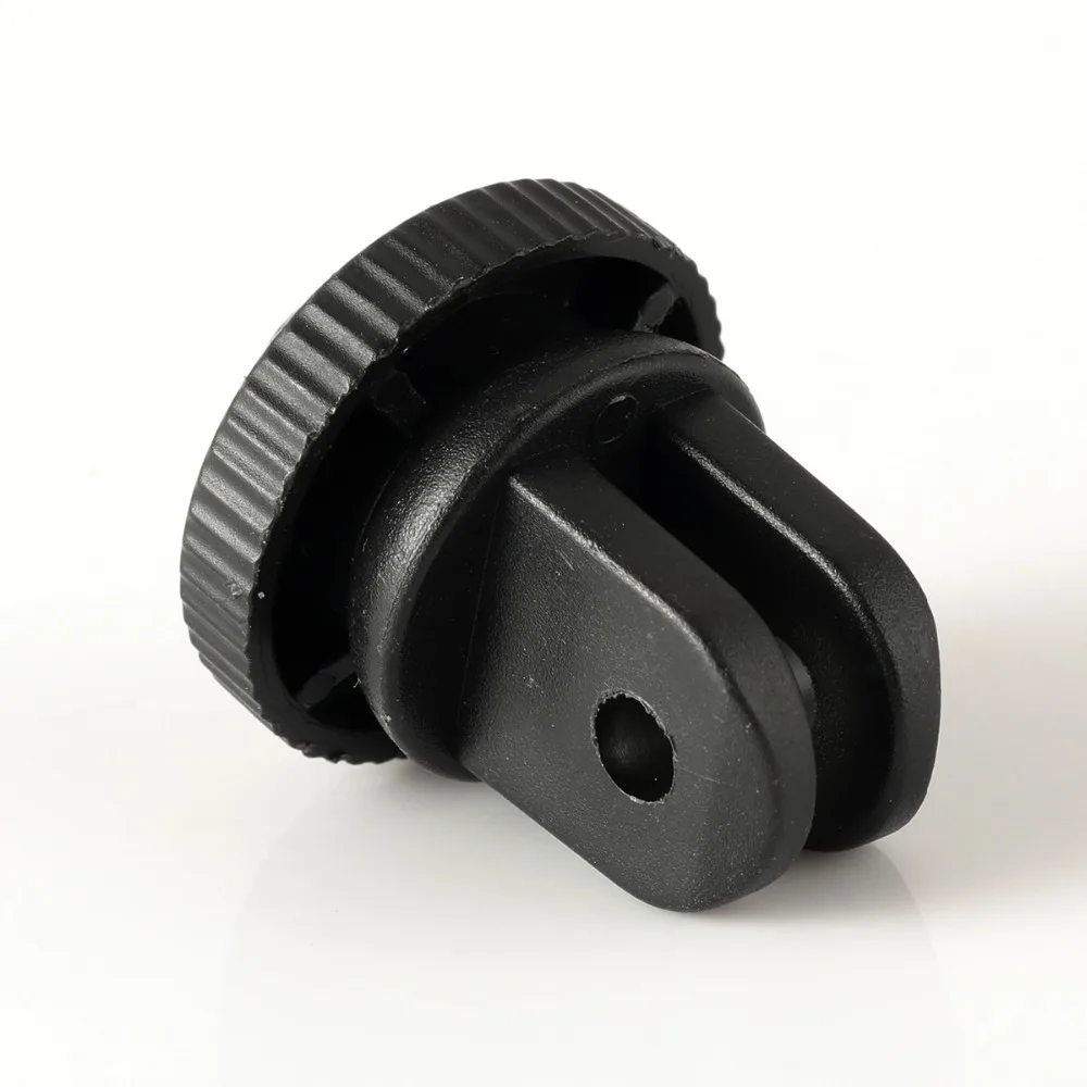 1 шт. черный цвет пластиковый винт адаптер крепление подключение к 1/4 дюймов стандартный камера крепление винт адаптер для Gopro Аксессуар