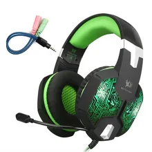 Computer Stereo Gaming Headphones KOTION EACH G1000 Best casque Deep Bass Game Earphone Headset with Mic LED Light for PC Gamer
