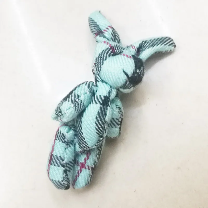 4cm grid cloth rabbit bunny (2)