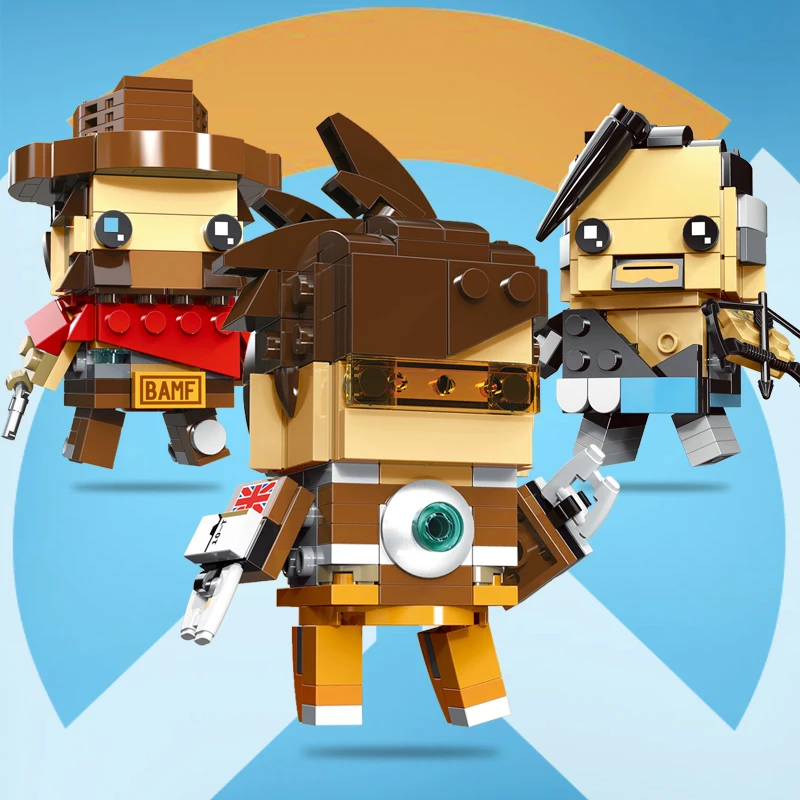 За просмотром Tracer Hanzo Mccree Dva игрушки экшн фигурки блочные игра персонажи игрушка