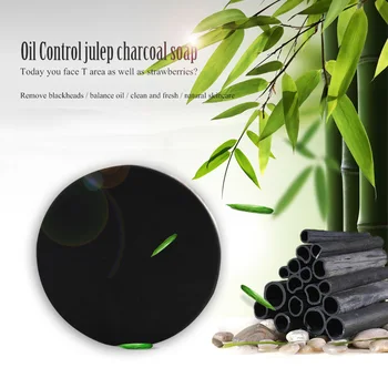 

Hot Sales Beauty Skin Whitening Soap Blackhead Remover Acne Treatment Face Wash Hair Care Bath Skin Care Bamboo Charcoal Soap