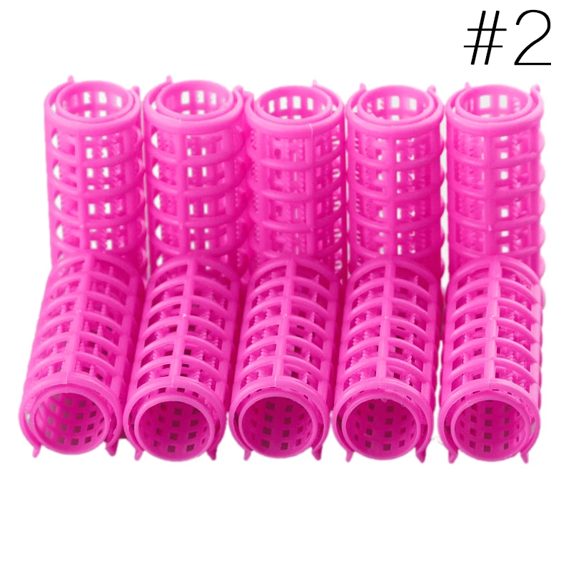 Plastic Hair Rollers Hair Curlers DIY Hair Salon Curlers Rollers Tool