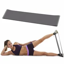ФОТО yoga fitness resistance band elastic latex belt loop pull strength training bodyweight muscle tone elastic latex gym equipment