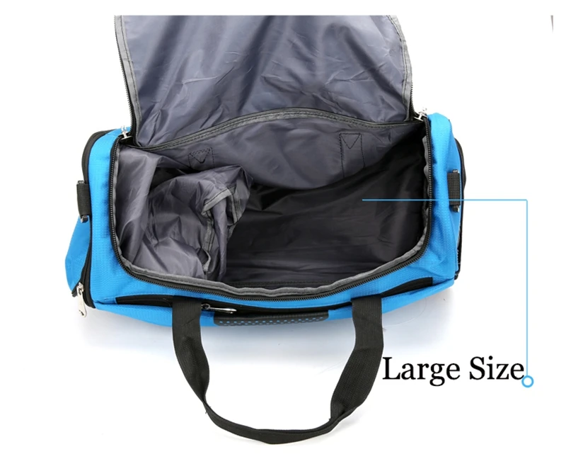 Профессиональная Большая спортивная сумка, Водонепроницаемая спортивная сумка из полиэстера для мужчин/женщин, вместительная спортивная сумка для путешествий
