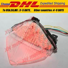 motorcycle partsLED Tail Brake Light turn signals for YZF-R1 2004 2005 2006 Clear