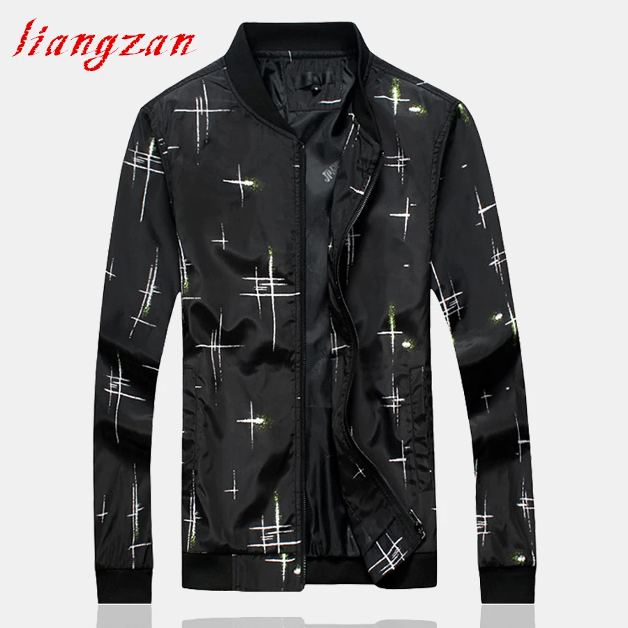 Men Fashion Jacket Coat Plus Size 5XL 6XL High Quality 2017 New Brand Autumn Spring Causal Floral Menswear SL-K339 | Мужская одежда