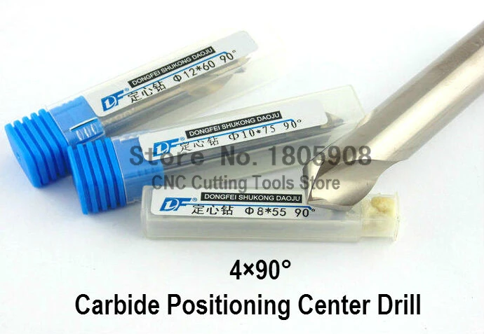 

Carbide cutting tools High quality M4 * 90 positioning center drill,alloy chamfering bit,alloy fixed-point drill center drill