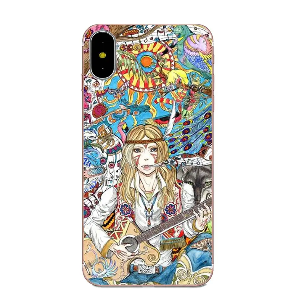 Мягкий Роскошный абстрактного искусства психоделическая футболка для LG Nexus 5 5X G2