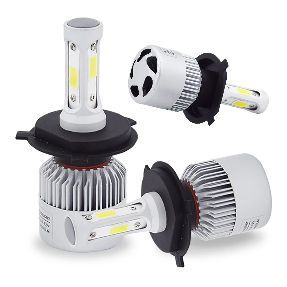 2Pcs LED headlights H7 H11 H1 H4 9005 9006 Headlights Auto Accessories