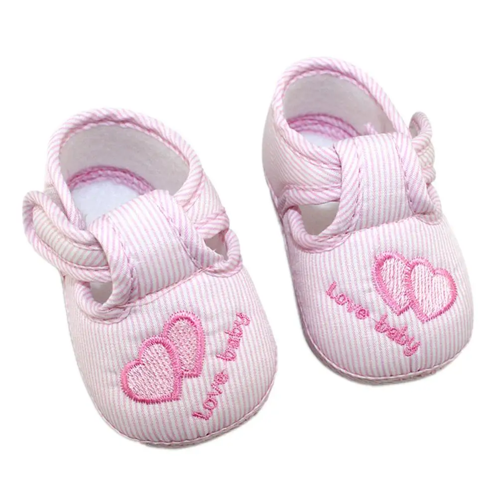 Для детей 0-18 месяцев для младенцев, до первых шагов для девочек с бантом; мягкая обувь на нескользящей подошве; S2 - Цвет: pink