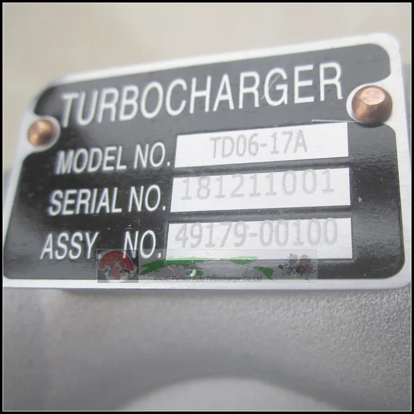 TD06-17A 49179-00100 ME037700 Water Coo Turbo For Sumitomo (2)