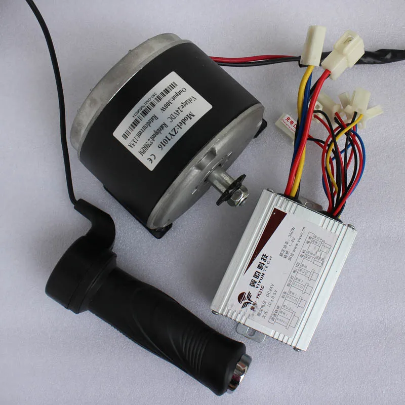 DIY electric scooter bicycle kit 24V 300W 3300RPM DC motor brushed