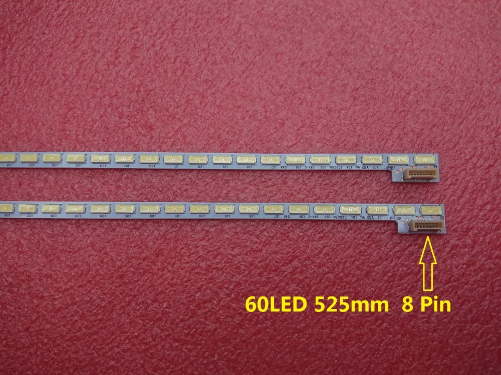 New 2 PCS/lot 60LED 525mm LED strip for LG 42LS570T T420HVN01.0 74.42T23.001-2-DS1 42LS5600 42LS560T 42LS570S 42LS575S | Электроника