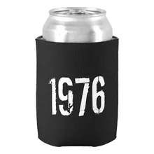 Крутой черный фон и номер 1976 изображения может охладить пользовательские даты для записи памяти для свадьбы винтажный изолятор напитка