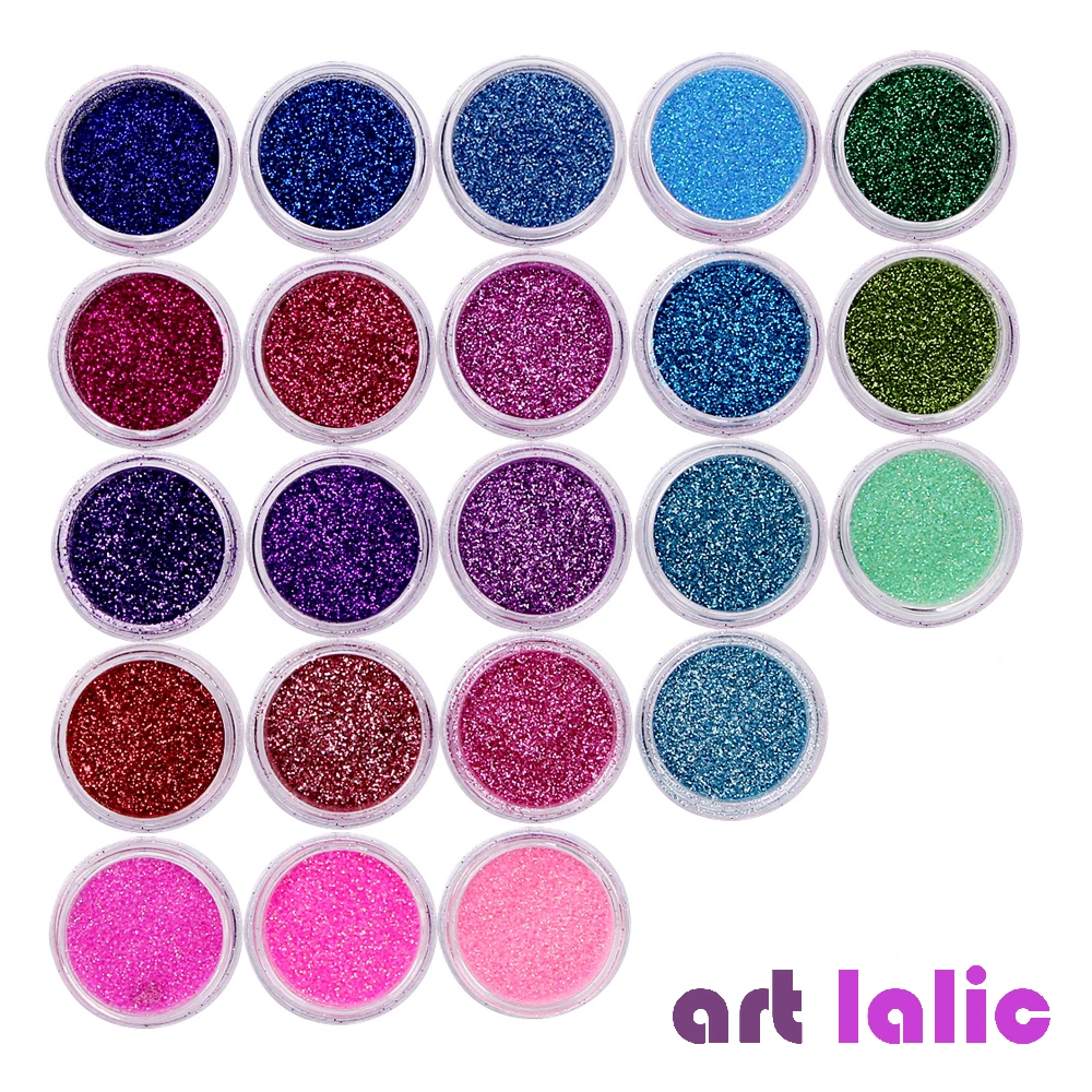 Nail Glitter Mix Colors Nail Art Fine Powder Dust UV Gel Polish Acrylic Tips DIY Decoration Tools 40Pcs/Set nail powder,nail glitter,nail decoration,nail decorations,nail powder set