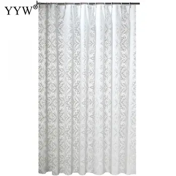 

Peva Bath Screens Floral Bathroom Bath Shower Curtains Moldproof Waterproof Bathroom Products Bath Curtains Nordic Accessories