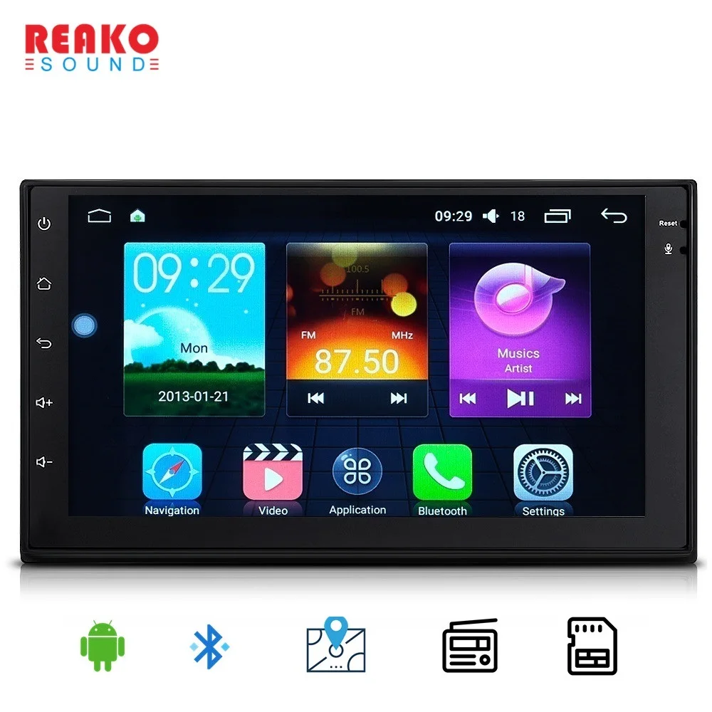 Universal Car Multimedia Player 2 Double Din Android 6.0 Audio MP3 Car