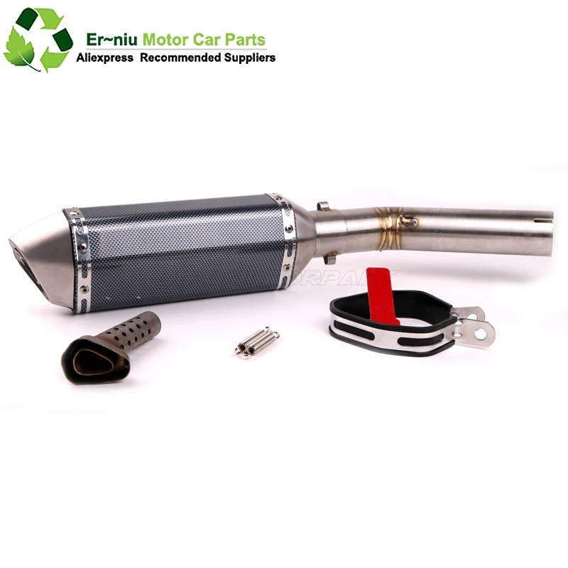 

K6 GSXR 600 gsxr600 GSXR750 K6 Motorcycle Exhaust full system middle pipe + muffler for SUZUKI K6 GSXR 600 750 2006