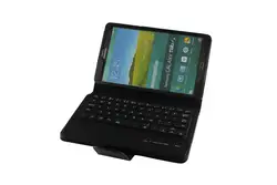 Съемная ABS Bluetooth клавиатура для Samsung Galaxy Tab S 8.4 дюйма Планшеты T700 Портфолио Стенд чехол высокого качества Бесплатная доставка