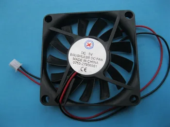 

20 Pcs Brushless DC Cooling Fan 5V 7010S 13 Blades 70x70x10mm 2pin Sleeve-bearing
