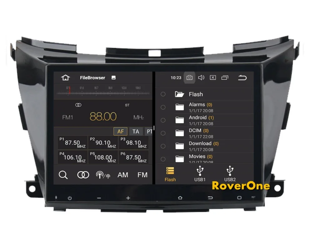 RoverOne автомобильный Радио gps навигация для Nissan Мурано Z52+ Android 9,0 10,2 ''Восьмиядерный сенсорный экран мультимедийный плеер без DVD