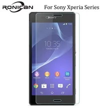 Ronian 2.5D Закаленное стекло для Sony Xperia Z1 Z2 Z3 Z4 Z5 Compact M2 M4 Aqua M5 защитная пленка из закаленного стекла