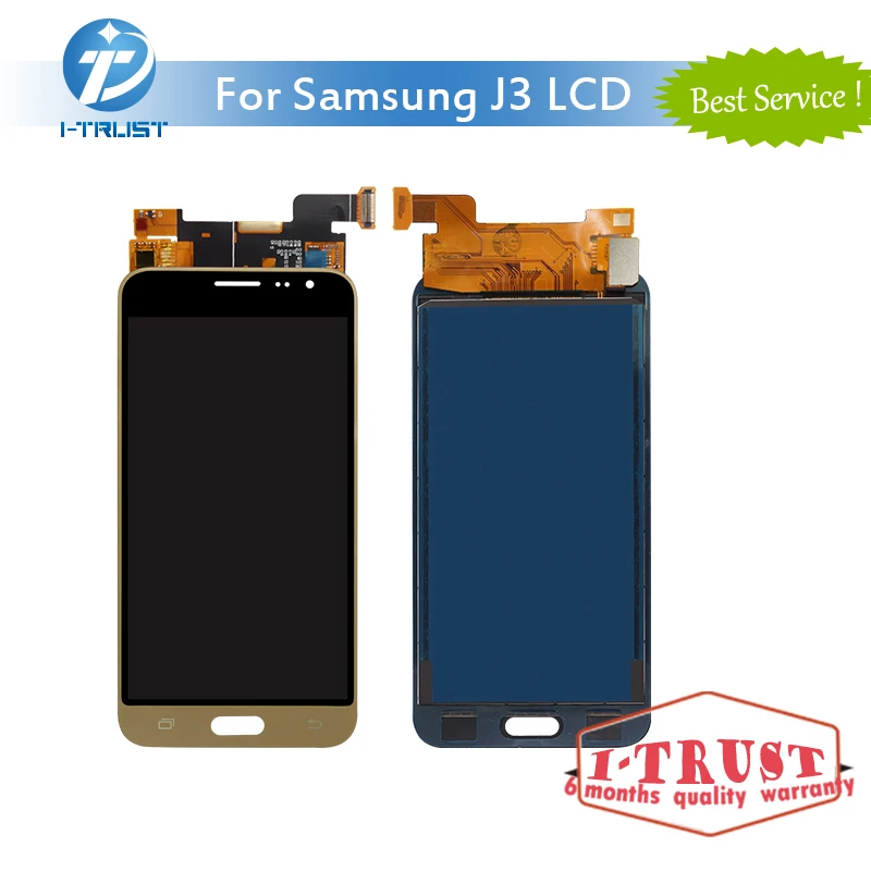 I-TRUST 10 шт. AAA ЖК-дисплей для SAMSUNG Galaxy J300 2015 и J320 2016 J320F J320H сенсорный экран дигитайзер