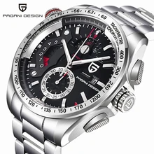 Pagani Design Outdoor Sports Watches Men Luxury Brand Japan Movement Quartz Watch Dive Stainless Steel Clock