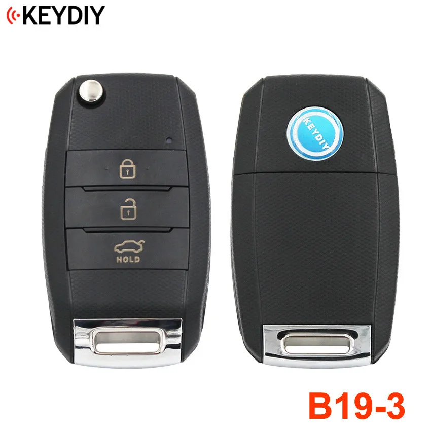 

KEYDIY B19-3 Original Universal Remote Control for KD-X2 KD MINI KD900 URG200 3 Buttons Car Key Remote K Style For KD900