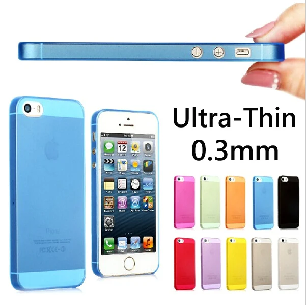 Новый тонкий ультра красочный прозрачный дизайн матовый чехол для iPhone 5 5S SE
