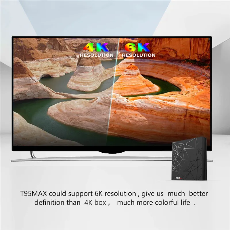 Newest android box T95 Max 4GB+ 32GB/4GB+64GB Android 9.0 Quad Core TV Box HD 6K Media Player WIFI Theater smart itv Newest android box T95 Max 4GB+ 32GB/4GB+64GB Android 9.0 Quad Core TV Box HD 6K Media Player WIFI Theater smart itv