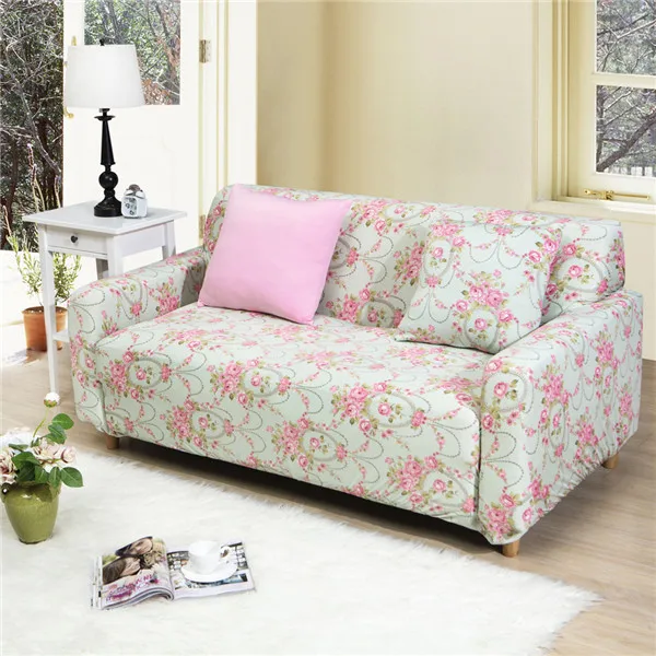 Homing Печатный чехол для дивана протектор диван Обёрточная бумага плотный эластичный спандекс стрейч чехлов все включено диван-кровать Ipad Mini 1/2/3/4-seater - Цвет: 2