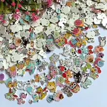 50 шт. детские украшения для рукоделия 20 38 мм|wooden buttons|sewing buttonsnatural