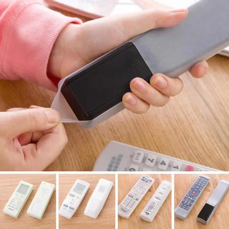 

Waterproof Universal Silicone case for TV Remote Control Protective Case For Air Condition TV Set Dust Proof Tools