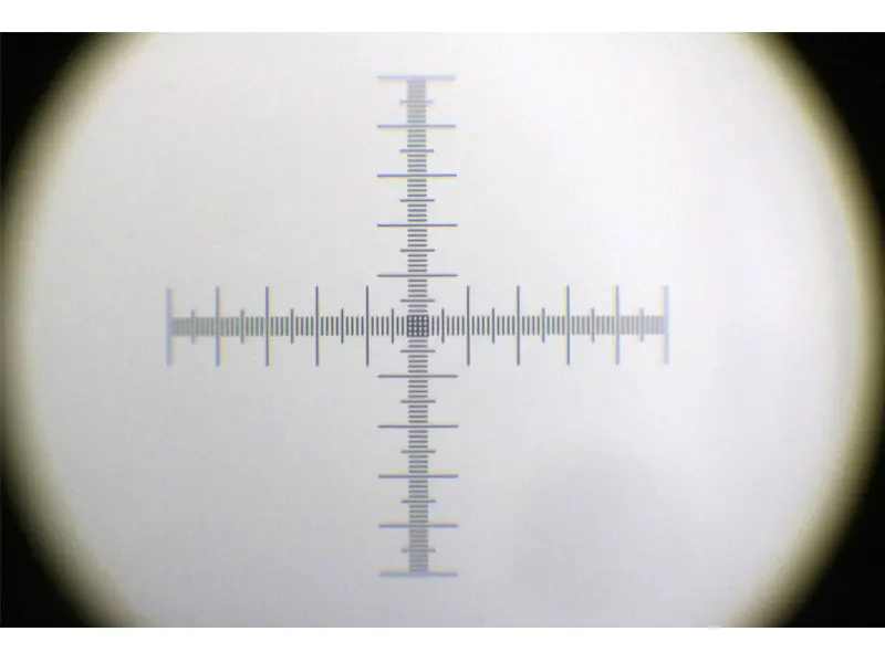 909 Dot Crosshair оптический стеклянный микроскоп слайды многофункциональная пластина сетка Точная калибровка слайд сценический микрометр